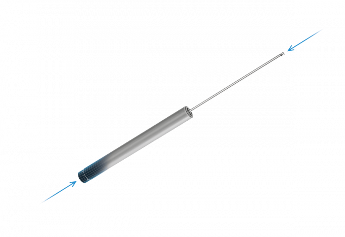 Titus Long Stroke Hydraulic Damper 